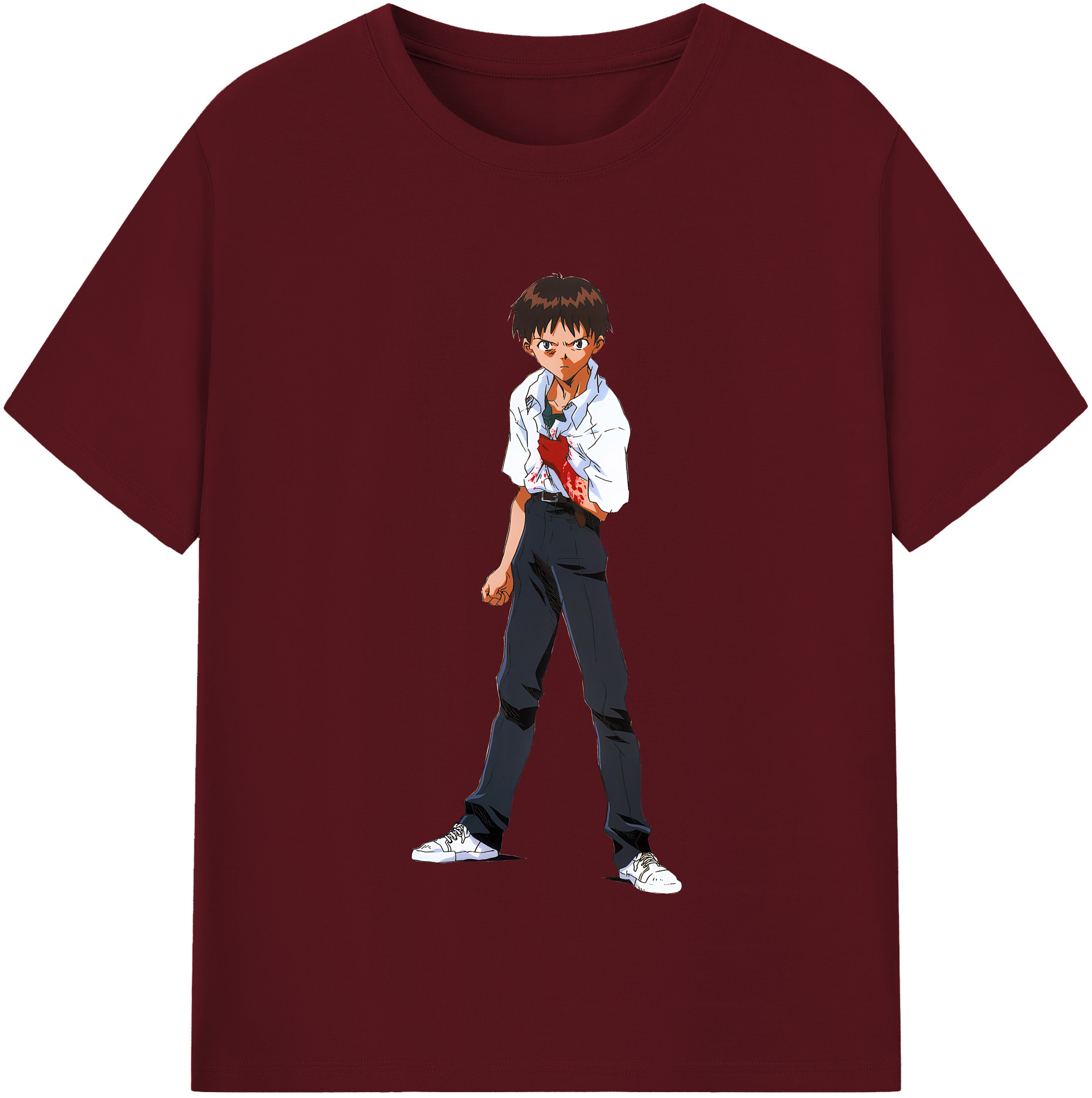（画像用） EVA 新世紀エヴァンゲリオン 綿100％半袖Tシャツ（フロントプリント）